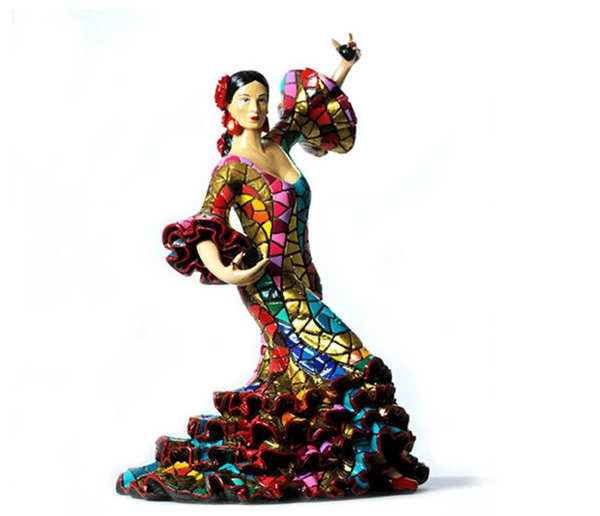 Statue - Danseuse Flamenco Carnival - 13 cm